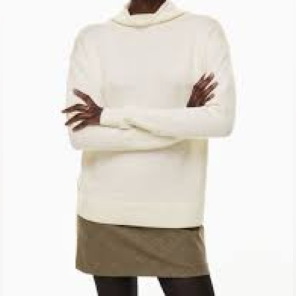 Wilfred Aritzia Montpellier Merino Wool Turtleneck Knit Sweater Size S